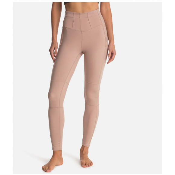 NEW Free People FP Movement Keep It Up High Rise Leggings - Whinter Rose Size XS - Picture 1 of 6